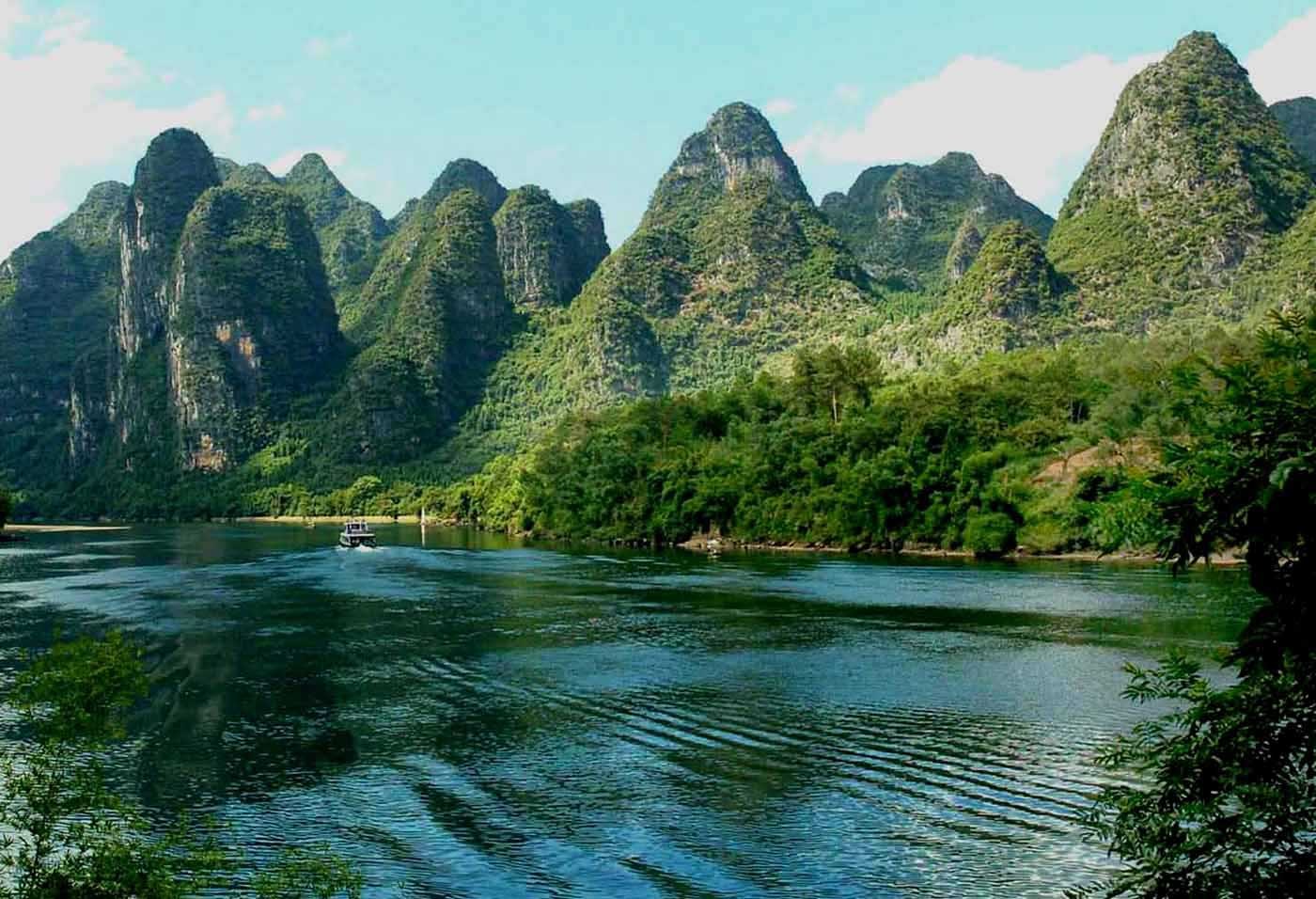山连绵，水依依，漓江水畔踏歌游-桂林旅游攻略-游记-去哪儿攻略