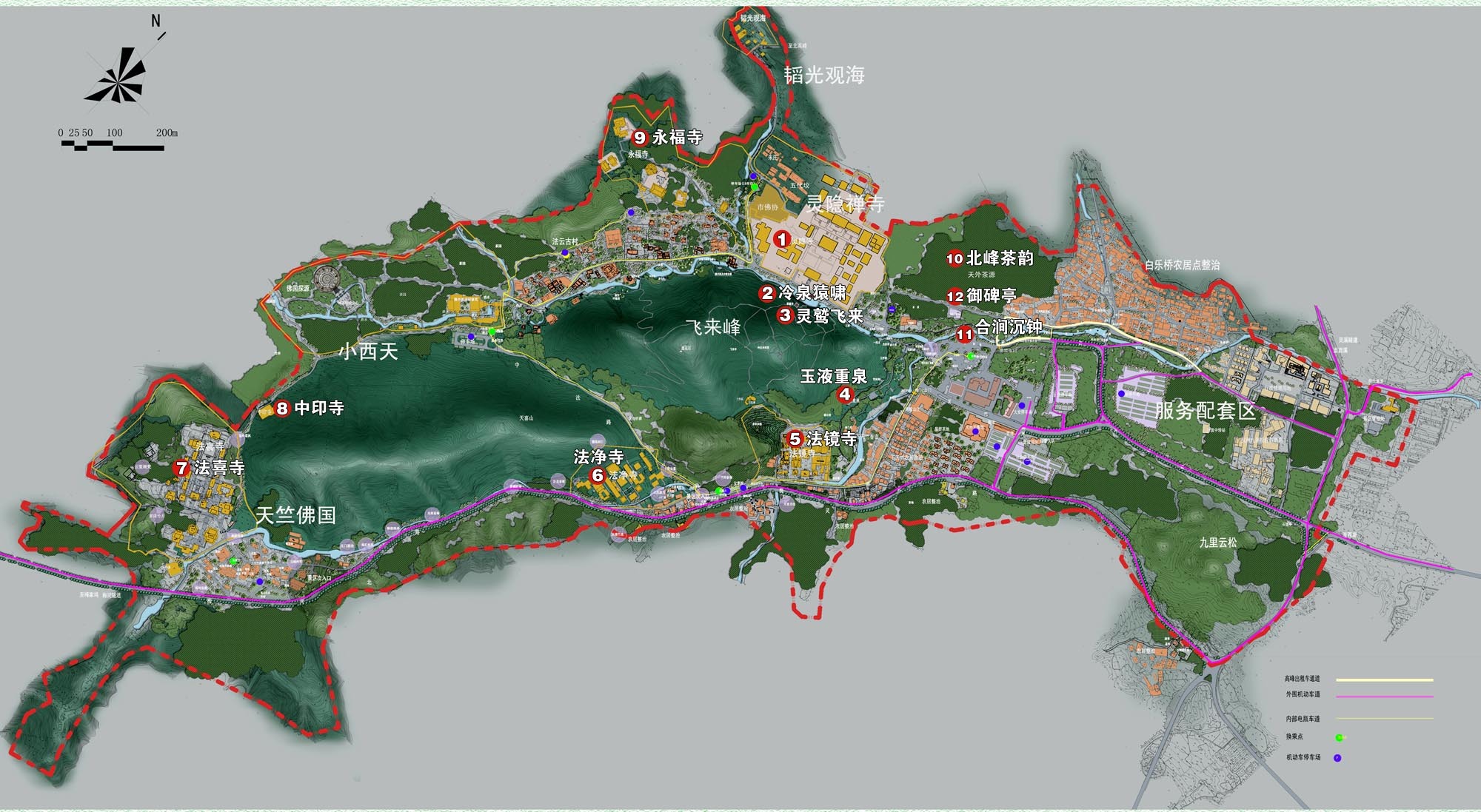 编辑本段景区概况+++灵隐景区位于杭州西湖风