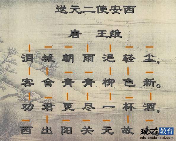 送元二使安西